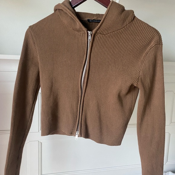 Brandy Melville Sweaters - Brandy melville zip up jacket sweater